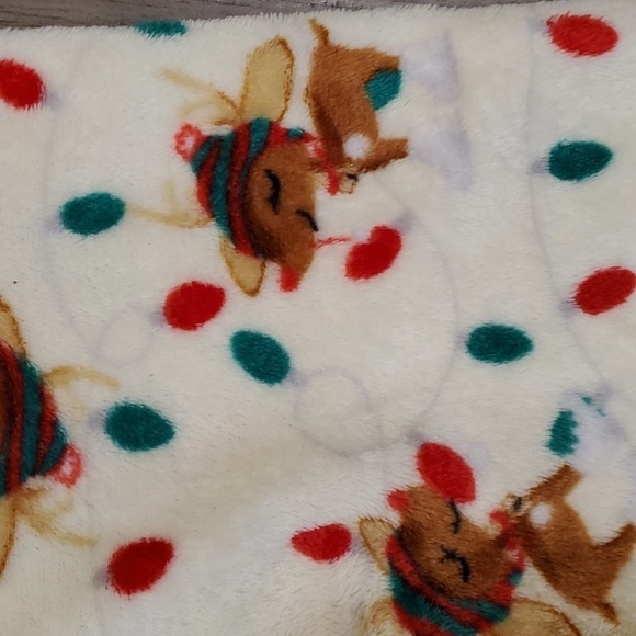 DeliA*'s Santa Little Helper  Reindeer Pajama Set Size Large - Picture 3 of 6